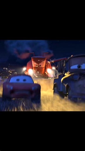 Lightning McQueen Tractor Scenes Compilation