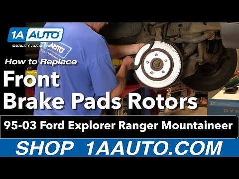 How to Replace Front Brakes 95-03 Ford Explorer