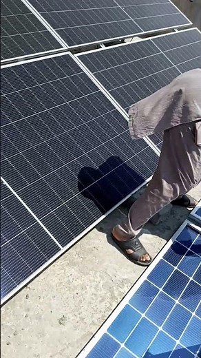 solar panel installation