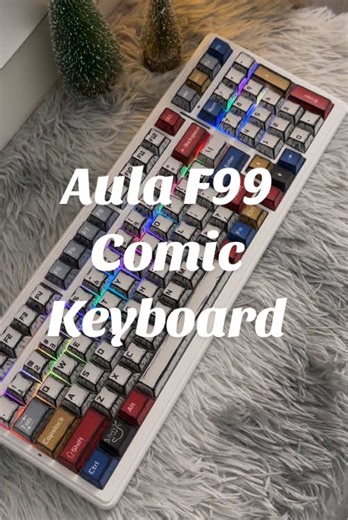 Cool Mechanical Keyboards: The Aula F99 Review