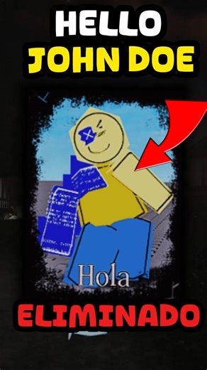 LA SKIN ELIMINADA DE JOHN DOE, HELLO JOHN DOE #roblox #forsaken #shorts