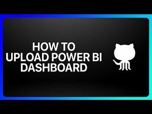 How To Upload Power Bi Dashboard In GitHub Tutorial