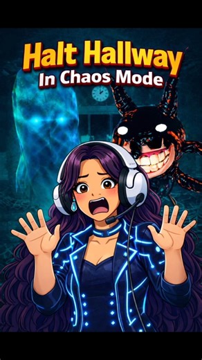 I Survived HALT + SCREECH in CHAOS MODE! 😱 | Roblox Doors #roblox #shorts #viral #robloxsdoors