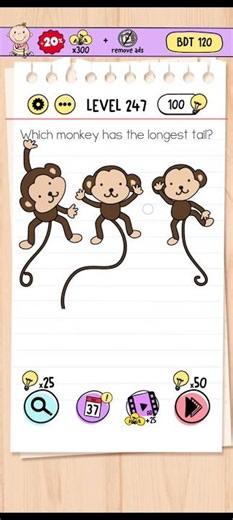 Brain Test Level-247 #braintest #shorts #games #gaming #puzzle #brain #iqtest #trending