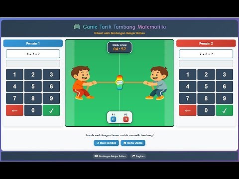 Free Online Math Tug of War Game
