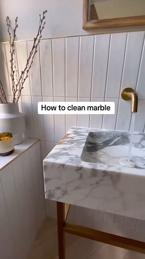 Keep your marble looking flawless. ✨ Every stone deserves the right...