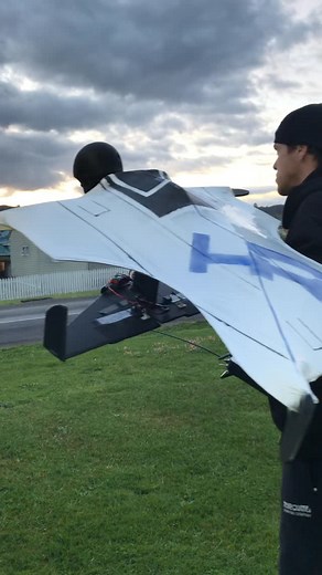 Check out our latest design MK3 RC Wingsuit 🪂 Full episode and other wingsuit designs on channel- link in bio or here: https://m.youtube.com/watch?v=scAD3bs6-PY Follow us, share and like @hrdroneracing #instagram #hrdroneracing #hobbywing #rcwing #drone #wingsuit #3dprinting #3dprintedplane #fixedwing #rcplane #flight | H R Drone Racing