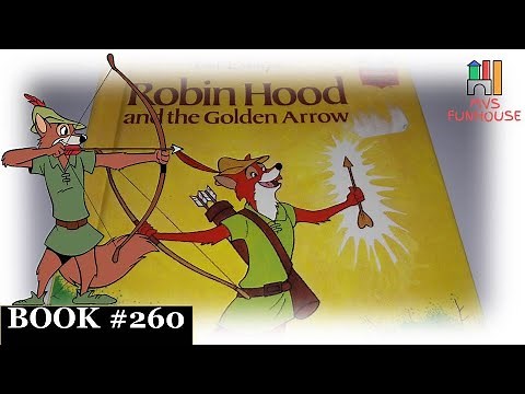 📚 ROBIN HOOD 🏹 AND THE GOLDEN ARROW || Disney Golden Story Book