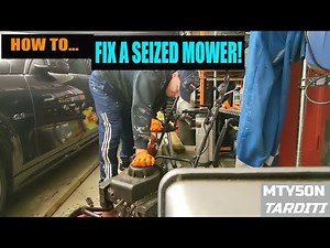 Lawnmower Troubles - How to repair a seized or frozen engine