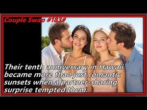 Couple Swap #183# : Hawaii Anniversary Trip Turns Wild! Partner Swap Shocks Couple.