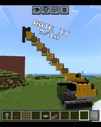 Minecraft Mini Crane Truck statue || SenseiPlayz || #minecraft #minecraftbuild #gaming #shorts