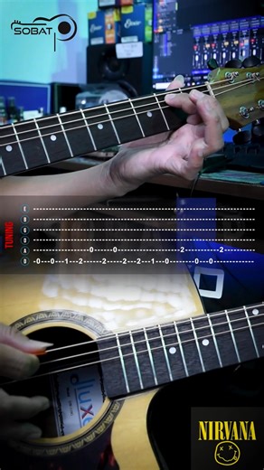 Nirvana - Come As You Are Guitar Tabs #guitartutorial #guitarlesson | Sobat Pipen
