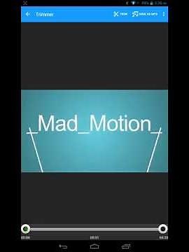 How to Trim your videos on Android using Vidtrim Pro Tutorial #26