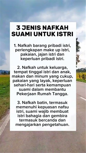 3 jenis nafkah suami untuk istri #youtubeshorts #katakatabijakalibinabuthalib