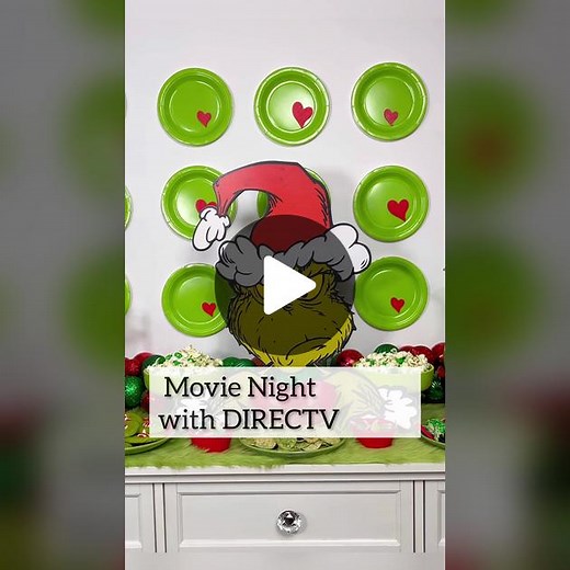 Grinch Movie Night with DIRECTV STREAM! #AD