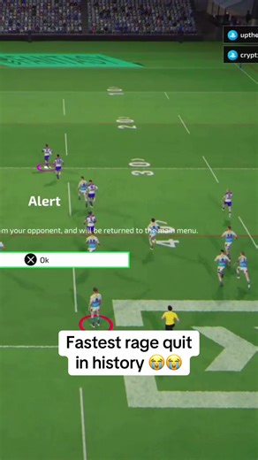 Rage Quitting in NRL: The Fastest Exit in History