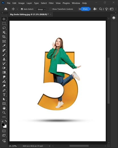 194K views · 2.4K reactions | Adobe photoshop tricks to create this clipping masks for photo manipulation #bigsmileediting | Big Smile Editing | Facebook