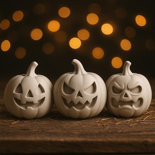 3D Halloween Pumpkin STL Bundle: Jack O'lantern 3D Print Files (digital Download) - Etsy
