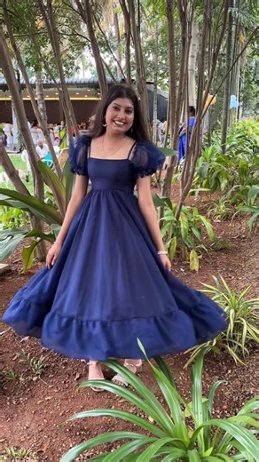 Suprithavgowda || fashion designer || on Instagram: "Dress on mannequin vs on client 🖤 Blue organza puffy dress😍 #OrganzaRuffleDress #FlowyDress #ElegantDress #FashionInspo #OOTD #InstaFashion #StyleInspo • organza ruffle dress • ruffle organza gown • organza party dress • ruffle evening dress • designer organza dress • organza layered dress • organza ruffle dress for women • affordable organza dresses • luxury ruffle dresses • organza dress online shopping • ruffle occasion dresses • wedding 