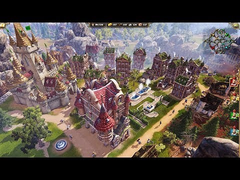 The Settlers 7 Paths to a Kingdom - 4K Gameplay