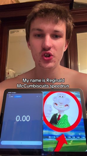 Reginald McCumbiscuits speedrun meme explained