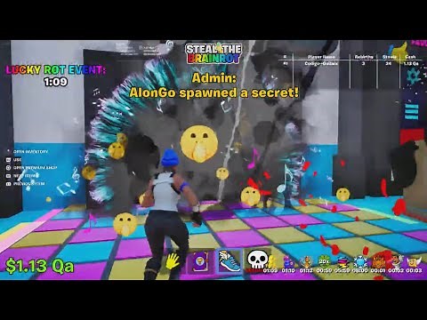 OMG MY GUARANTEED SECRET LOST STEAL THE BRAINROT FORTNITE 😭😭😭 CODES