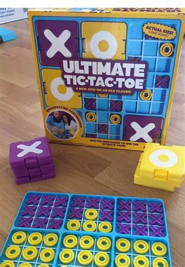 Ultimate Tic-Tac-Toe Game for Family Game Night