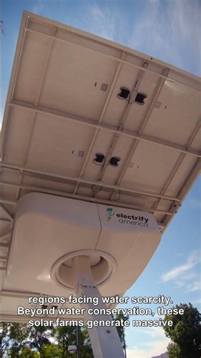 How Floating Solar Farms Prevent Evaporation and Generate Power