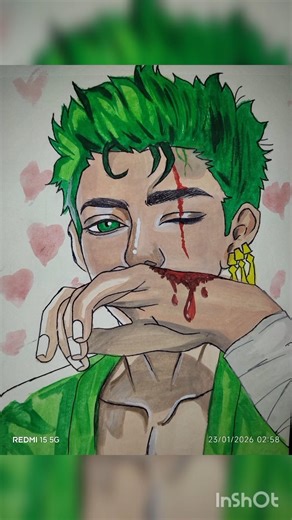 𝕽𝖔𝖗𝖔𝖓𝖔𝖆 𝖟𝖔𝖗𝖔 from #onepiece #drawingtutorial