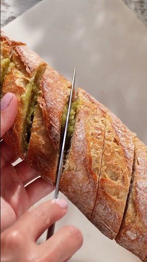 Baguette farcie express pour l’apéro 😍