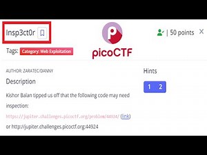 picoCTF - Inspector | Beginner Web Challenge