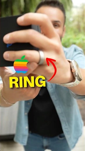 If Apple made a smart ring… it would look like this 🔥💍📱