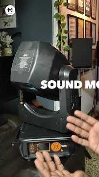 3 Modes in Sharpy Light - Stage Lighting Academy in Chennai. Stage Lighting Tutorial