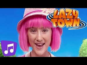 Lazy Town | Good Stuff | Music Video | Kids Karaoke