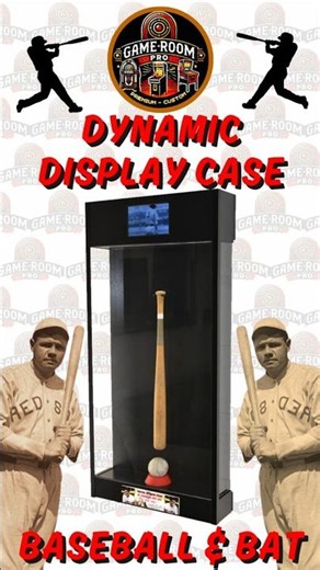 " Baseball Bat " Dynamic Display Case