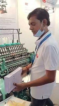 book stitching machine #machine #bookbinding #printing #binding