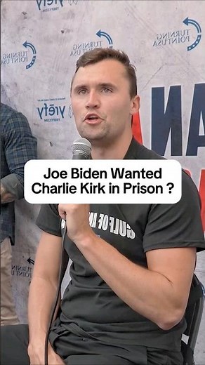 Joe Biden Wanted Charlie Kirk in Prison ? #charliekirk #debate