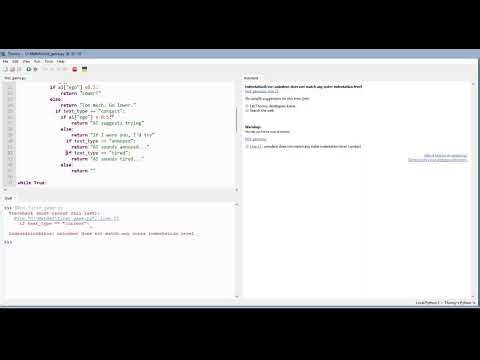 Trying to code with python and creating my own AI Part 2 (trying to add a personality to my AI)