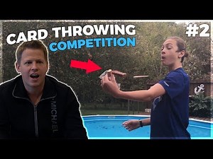 Card Throwing Competition #2 RESULTS | Rick Smith Jr.