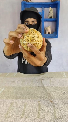 Rubber Band Ball #viral #experiment