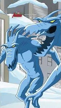 Captain America goes shield sledding 🛡️🛷