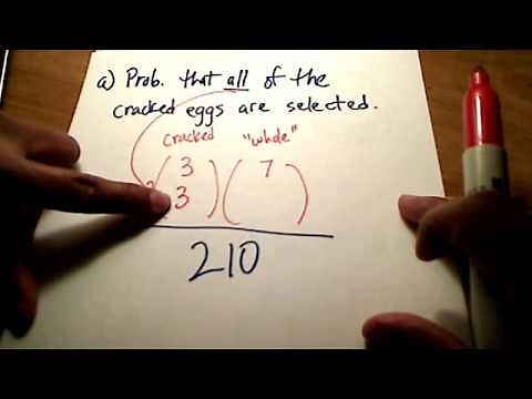 Stats: Probabilities using Counting Principles