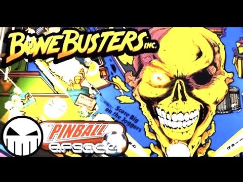 [4k] Gottlieb Bone Busters Inc 1989 Pinball Arcade Play