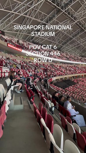 Live Concert Experience at Singapore National Stadium