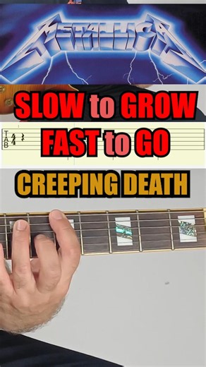 Metallica – Creeping Death (Slow Guitar Lesson with Tabs) | Master Every Riff Step by Step