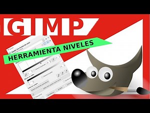 👉 Cómo usar la herramienta NIVELES en GIMP