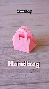 Beautiful handbag origami tutorial|cute paper bag folding #personalized #socialmediamarketing #beginnerfriendly | Kishore