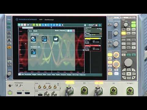 Application video: Eye diagram analysis of the PCIe Gen 3 CPU interface