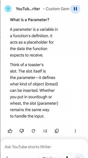 What is a Parameter in Programming?