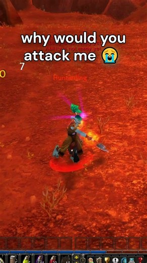 why attack me 😭 #worldofwarcraft #wrathofthelichkingclassic #wowmusic